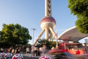 👀世界杯官方用球“三重浪”限时亮相上海