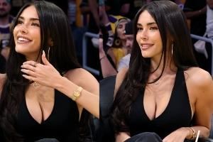 火辣性感！“啤酒妹”观战湖人🍒曾约会格里芬+贝克汉姆大儿子