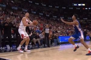  全场首次领先！吉迪甩传底角武切维奇 后者三分准绝杀76人！