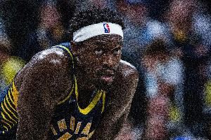  效率不高！西亚卡姆半场11投仅4中拿到10分4板 罚球4中1