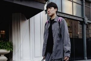  开拓者今日上街LOOK 全员舒适风 杨瀚森大包小包意外抢镜