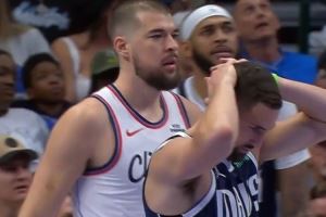  这是你！？祖巴茨抢断一条龙后卫式上篮 克莱都被打抱头了